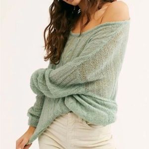 Free People Alpaca Wool Sweater